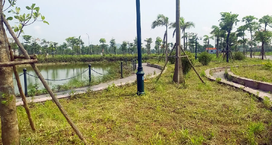 Hồ điều hòa trung tâm KĐT The Felix Land