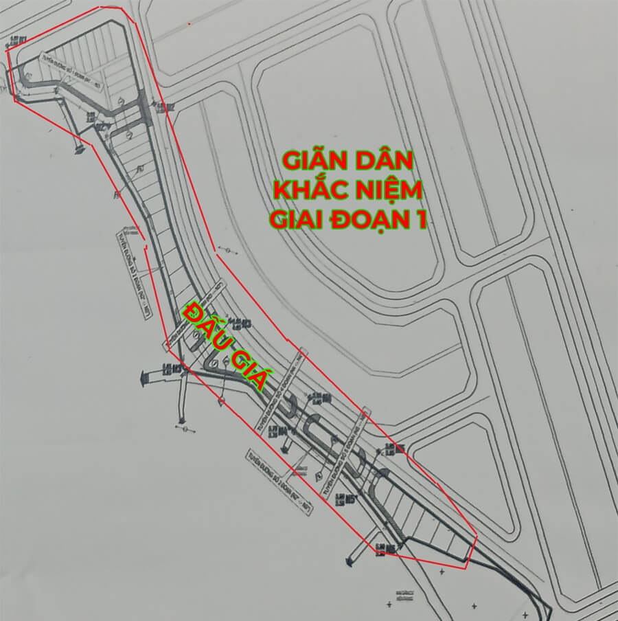 Mặt bằng khu đấu giá Khắc Niệm- khu 39 lô đấu giá
