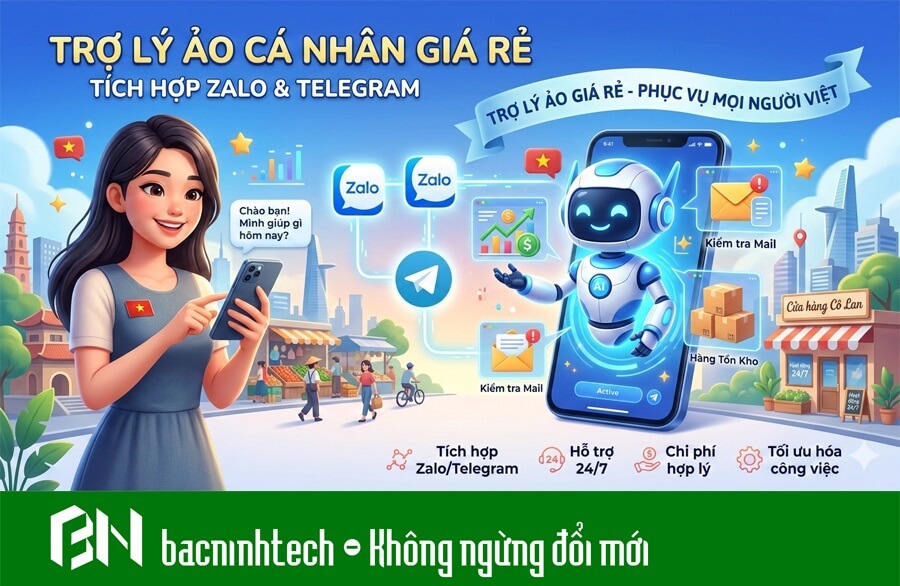 Trợ Lý Ảo Giá Rẻ: Hiện Thực Hóa Khát Vọng Mỗi Người Dân Một Trợ Lý Riêng