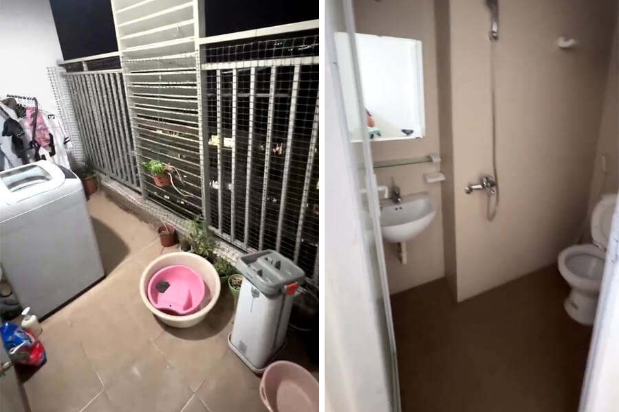 Căn 2 ngủ HillView có hướng nhìn tòa ký túc conon