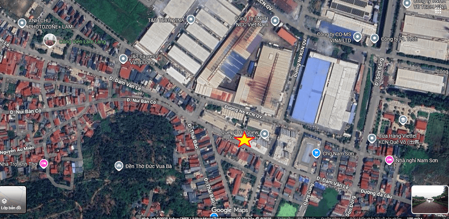 hillivew nằm cạnh một trong những khu công nghiệp lớn nhất Bắc Ninh