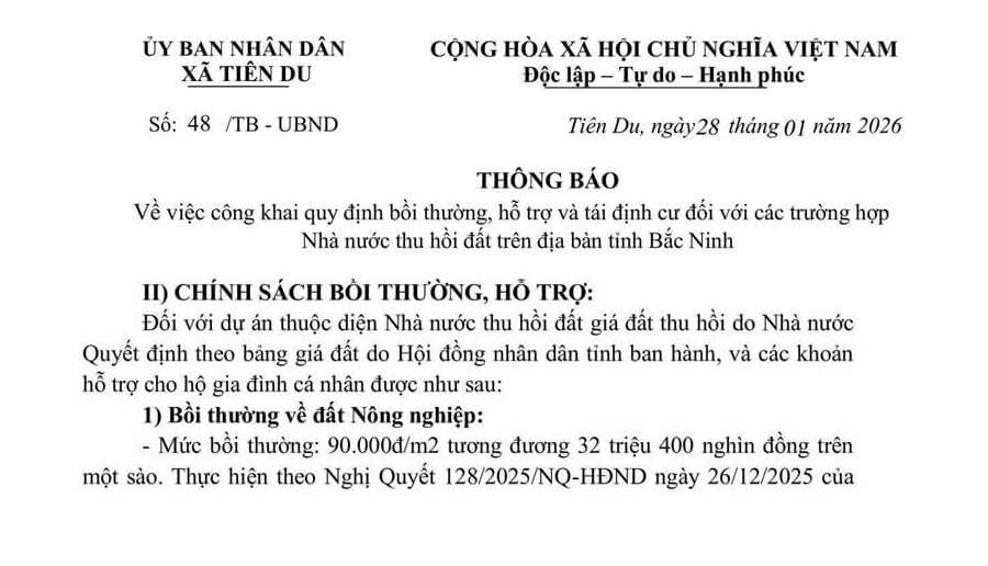 Bắc Ninh Thúc Đẩy Giải Phóng Mặt Bằng Dự Án Sun Bắc Ninh