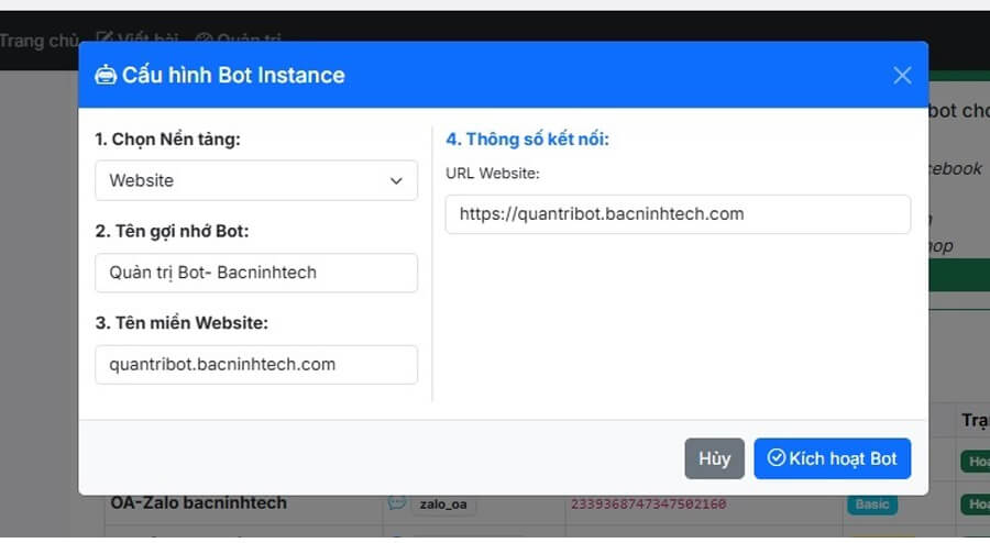 Tạo Chatbot AI Miễn Phí Cho Website