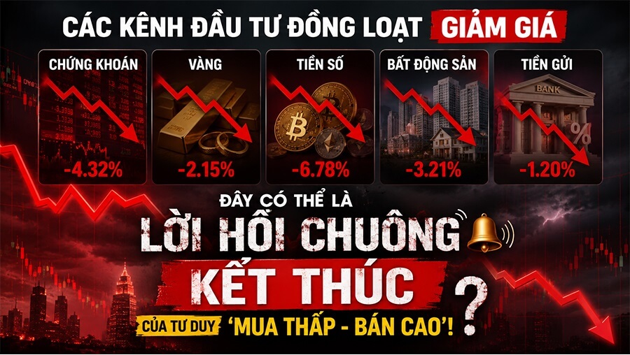 Tình trạng này không phải chu kỳ, mà là lời kết cho đầu tư lướt sóng