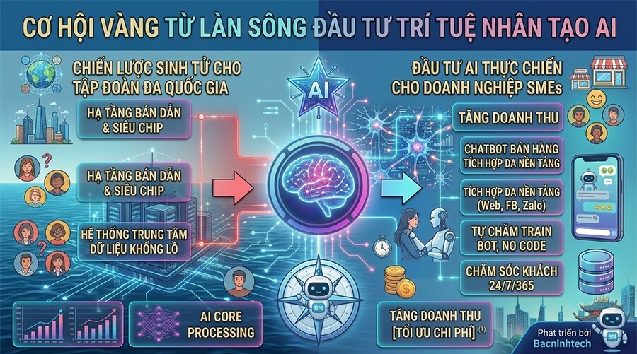 Làn Sóng Đầu Tư Trí Tuệ Nhân Tạo AI- Dự Báo 5.000 Tỷ USD Từ CEO SoftBank