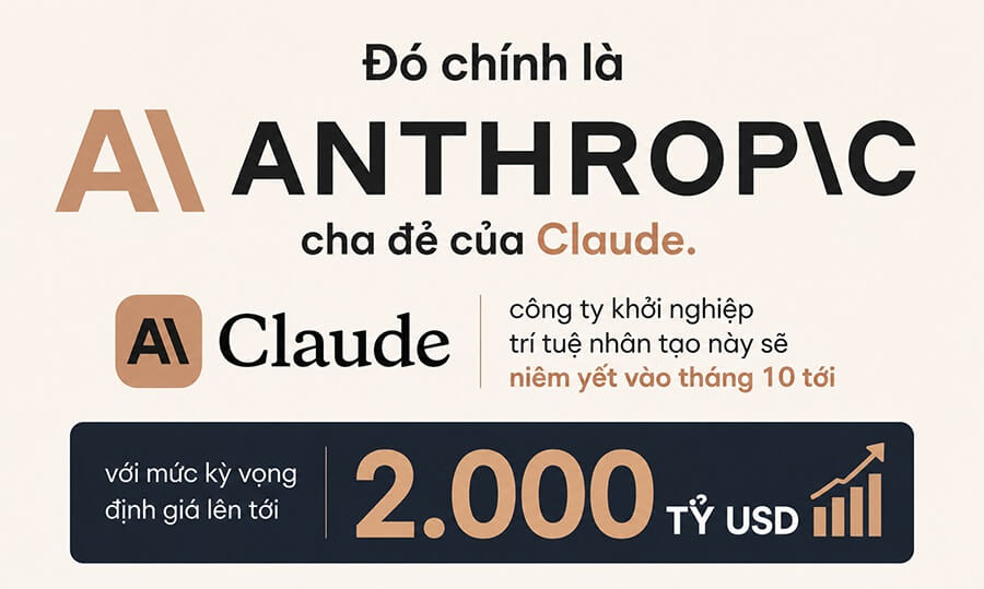Anthropic tiếp tục tạo cơn sốt giới AI khi mới 5 tuổi