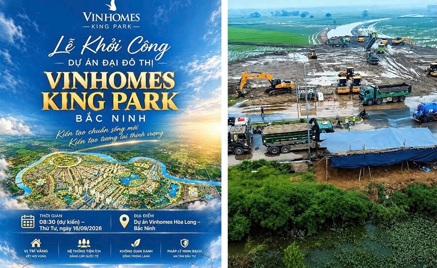 Dự án Vinhomes King Park dự kiến khởi công ngày 16/9
