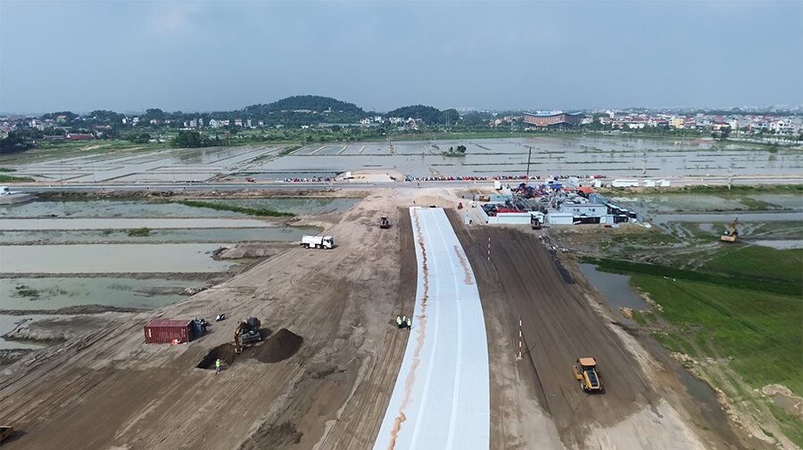 Tiến độ công trường Vinhomes King Park ngày 25/9/2026