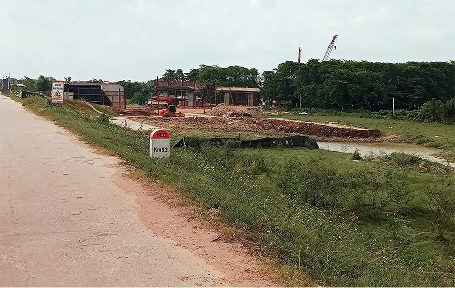Cầu Vân Hà kết nối với khu vực bán đảo Hòa Long dự án Vinhomes King Park