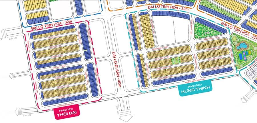 Hai phân khu chuẩn bị ra hàng đợt 1 dự án Vinhomes King Park
