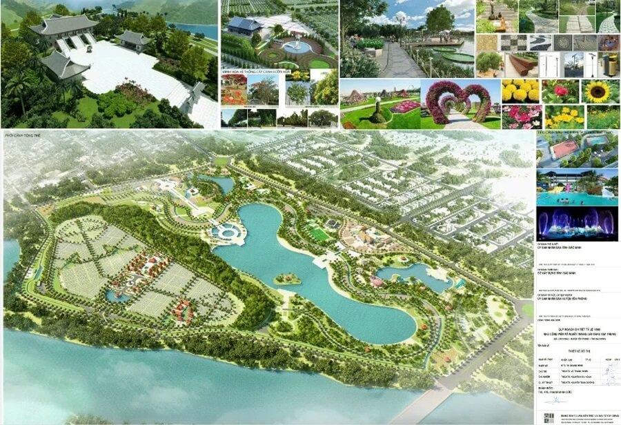 Dự án là tổ hợp nghĩa trang, du lịch tâm linh tại Yên Phong- Bắc Ninh