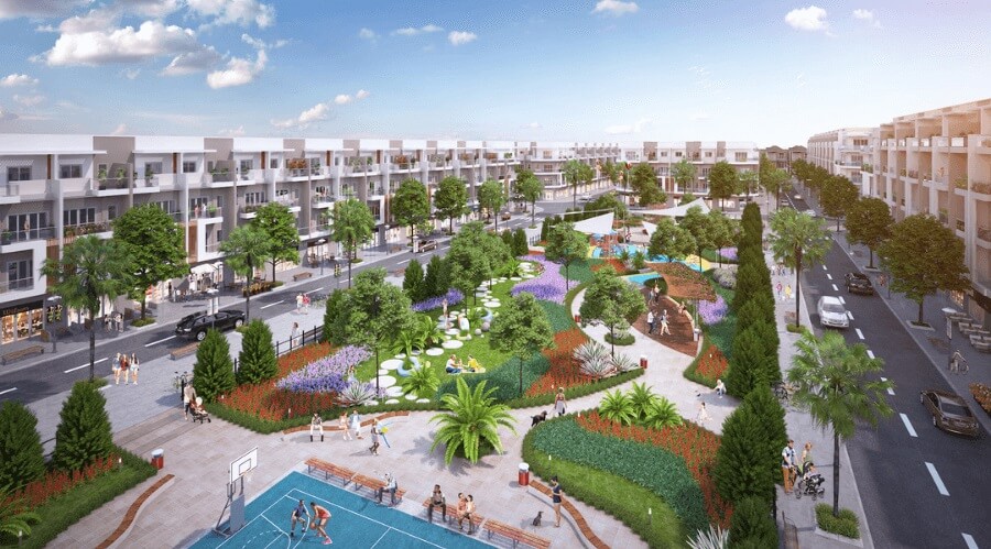 Công viên trung tâm dự án Him Lam Green Park