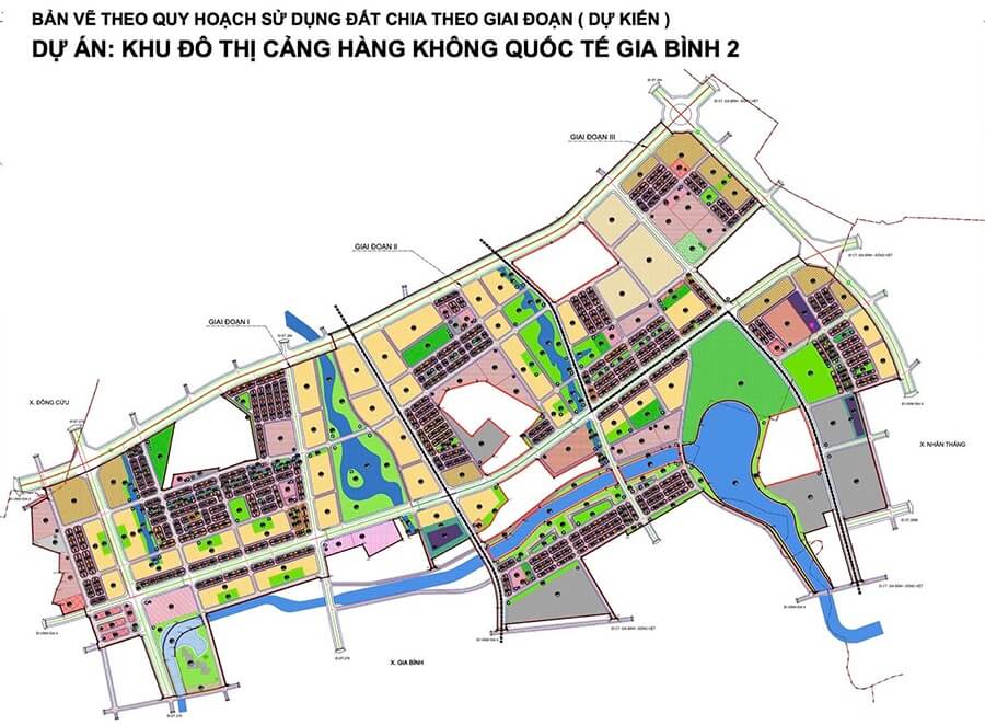 Quy hoạch khu đô thị cảng hàng không Quốc Tế Gia Bình 2