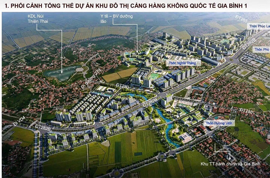 Dự án Khu đô thị Cảng hàng không Quốc tế Gia Bình 1 của Thái Bảo