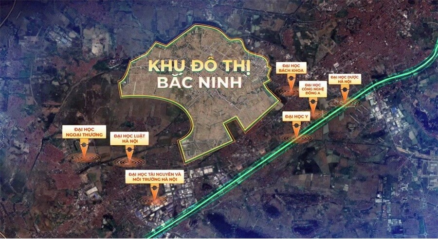 Dự kiến sẽ có hàng hàng loạt trường đại học qunh dự án Sun Group