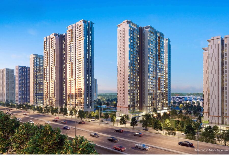 Những dãy nhà chung cư mang thương hiệu Sun Group