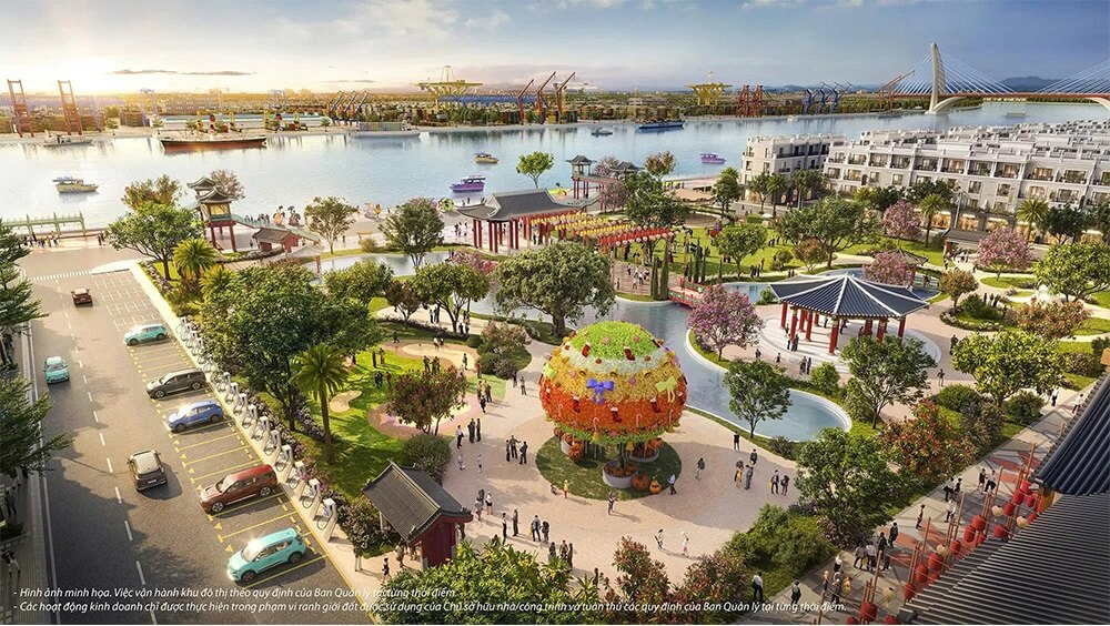 Công viên ven sông dự án Vinhoms King Park