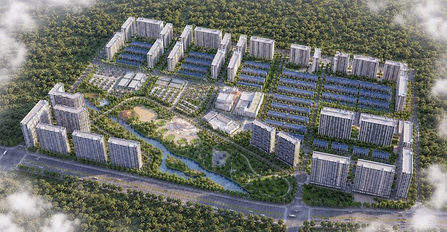 Tổng quan quy hoạch khu đô thị 28 Nhân Hòa- Bắc Ninh