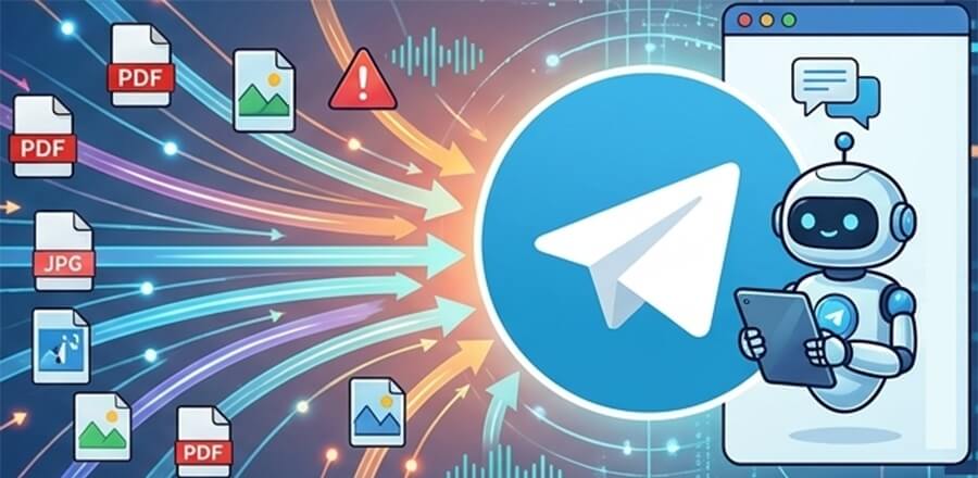 Mỗi khi có khách, hệ thống sẽ truyền thông báo và nội dung về bot telegram
